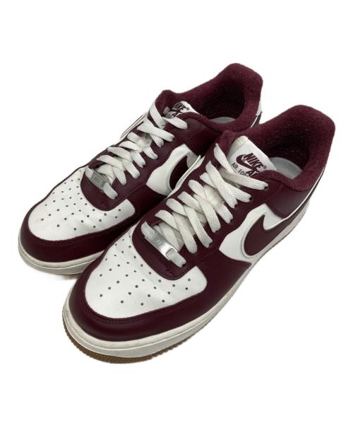 NIKE（ナイキ）NIKE (ナイキ) Air Force 1 Low College Pack/エアフォースワン ロー カレッジパック ホワイトボルドー サイズ:SIZE 26cmの古着・服飾アイテム