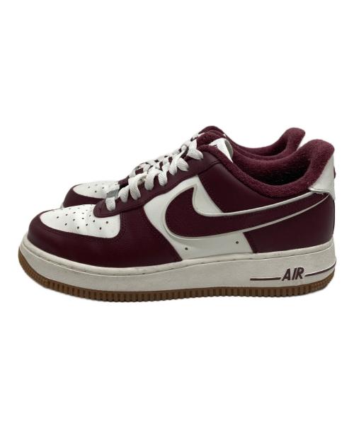 NIKE（ナイキ）NIKE (ナイキ) Air Force 1 Low College Pack/エアフォースワン ロー カレッジパック ホワイトボルドー サイズ:SIZE 26cmの古着・服飾アイテム