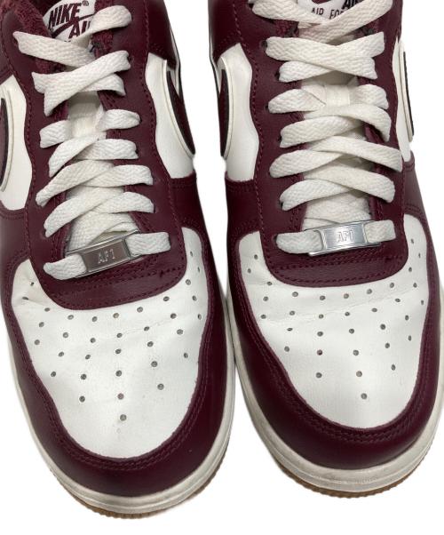 NIKE（ナイキ）NIKE (ナイキ) Air Force 1 Low College Pack/エアフォースワン ロー カレッジパック ホワイトボルドー サイズ:SIZE 26cmの古着・服飾アイテム