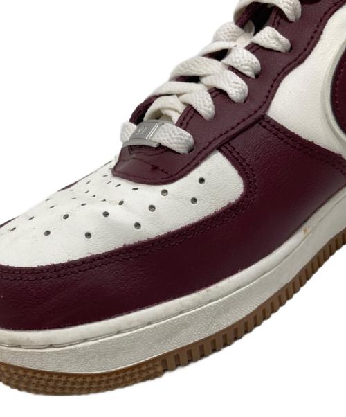 NIKE（ナイキ）NIKE (ナイキ) Air Force 1 Low College Pack/エアフォースワン ロー カレッジパック ホワイトボルドー サイズ:SIZE 26cmの古着・服飾アイテム