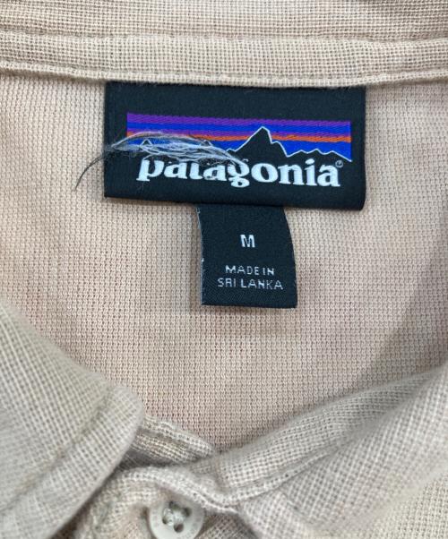 Patagonia（パタゴニア）Patagonia (パタゴニア) ノーブン・シャツ ベージュ サイズ:SIZE Mの古着・服飾アイテム