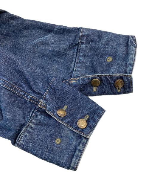 freewheelers（フリーホイーラーズ）freewheelers (フリーホイーラーズ) GOLDEN SPIKE WORK COAT/ゴールデン・スパイク・ワーク・コート インディゴ サイズ:SIZE 34の古着・服飾アイテム