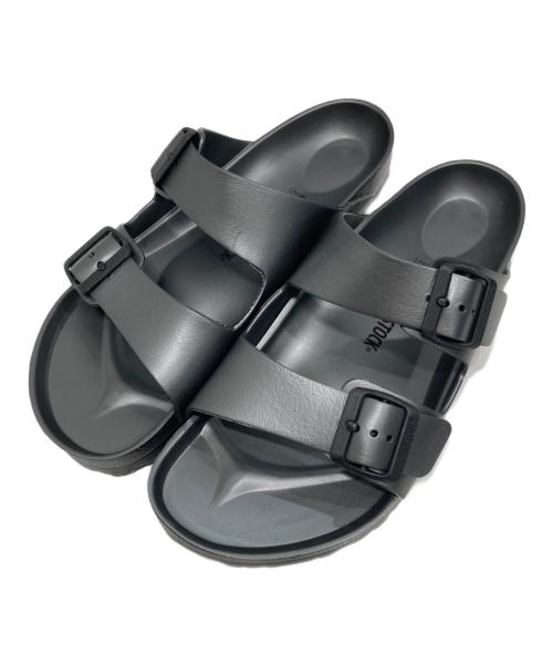 BIRKENSTOCK（ビルケンシュトック）BIRKENSTOCK (ビルケンシュトック) Arizona コルクサンダル ブラック サイズ:SIZE 27cm 未使用品の古着・服飾アイテム