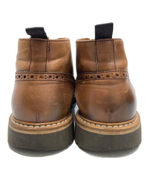 GIANCARLO MORELLI（ジャンカルロ モレリ）GIANCARLO MORELLI (ジャンカルロ モレリ) ウィングチップブーツ ブラウン サイズ:SIZE 26cmの古着・服飾アイテム