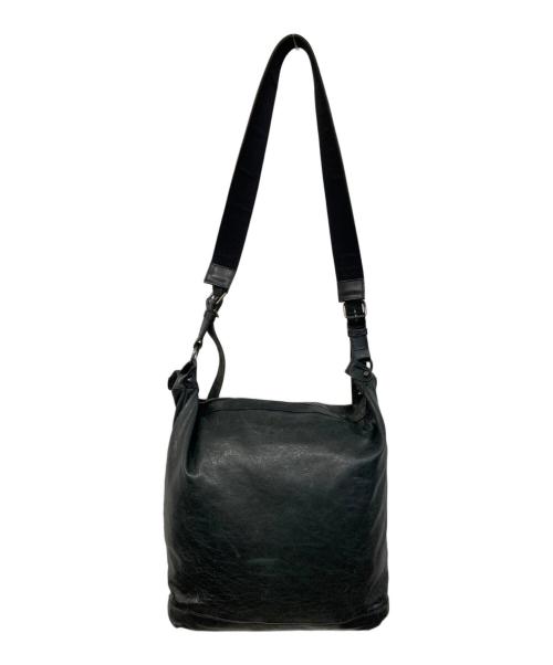 BALENCIAGA（バレンシアガ）BALENCIAGA (バレンシアガ) ザ・デイ ショルダーバッグ ブラックの古着・服飾アイテム