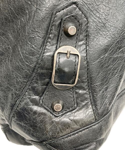 BALENCIAGA（バレンシアガ）BALENCIAGA (バレンシアガ) ザ・デイ ショルダーバッグ ブラックの古着・服飾アイテム