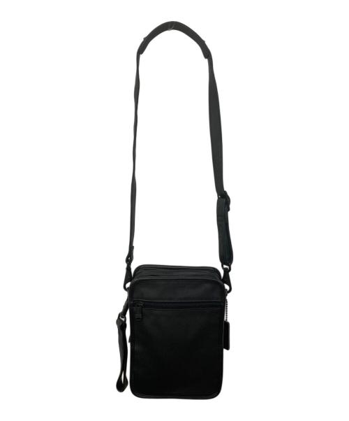 TUMI（トゥミ）TUMI (トゥミ) レザーショルダーバッグ ブラックの古着・服飾アイテム