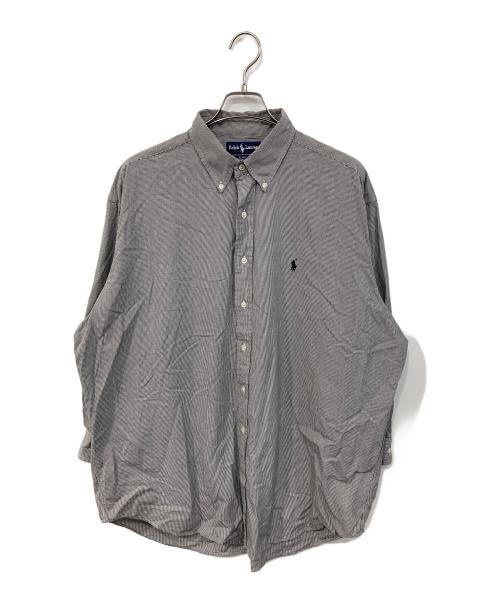 RALPH LAUREN（ラルフローレン）RALPH LAUREN (ラルフローレン) BLAKEシャツ ブラック サイズ:SIZE XLの古着・服飾アイテム