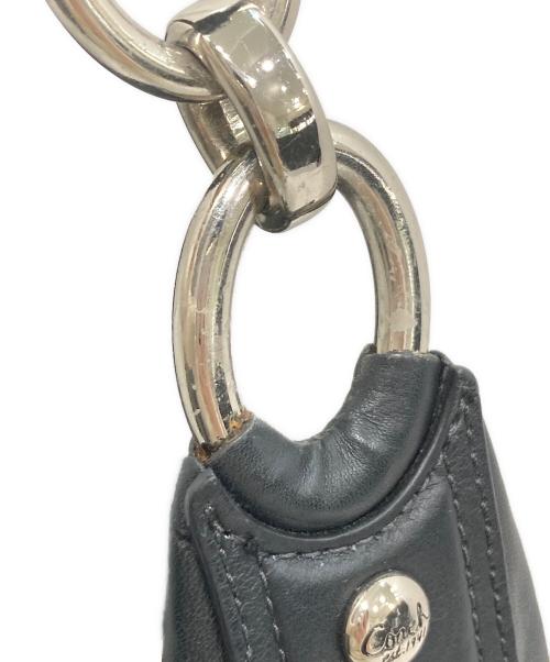 COACH（コーチ）COACH (コーチ) クリスティン レザー ホーボー ショルダーバッグ ブラックの古着・服飾アイテム