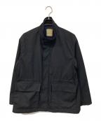 UNITED TOKYOユナイテッドトーキョー）の古着「WOOL COTTON ギャバ スタンドカラーブルゾン」｜ブラック