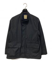 UNITED TOKYO（ユナイテッドトーキョー）の古着「WOOL COTTON ギャバ スタンドカラーブルゾン」｜ブラック