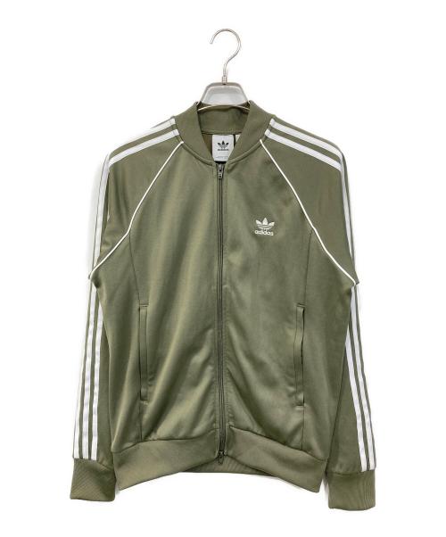 adidas（アディダス）adidas (アディダス) クラシックス SSTトラックジャケット カーキ サイズ:SIZE XLの古着・服飾アイテム