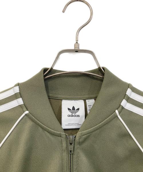 adidas（アディダス）adidas (アディダス) クラシックス SSTトラックジャケット カーキ サイズ:SIZE XLの古着・服飾アイテム