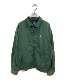 POLO RALPH LAUREN（ポロ・ラルフローレン）の古着「スイングトップ」｜グリーン