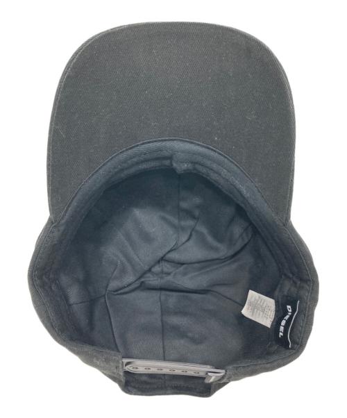 DIESEL（ディーゼル）DIESEL (ディーゼル) Riderキャップ ブラックの古着・服飾アイテム