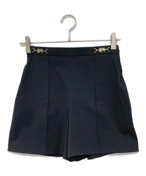 ELISABETTA FRANCHI（エリザベッタフランキ）ELISABETTA FRANCHI (エリザベッタフランキ) ショートパンツ ブラック サイズ:SIZE 38の古着・服飾アイテム