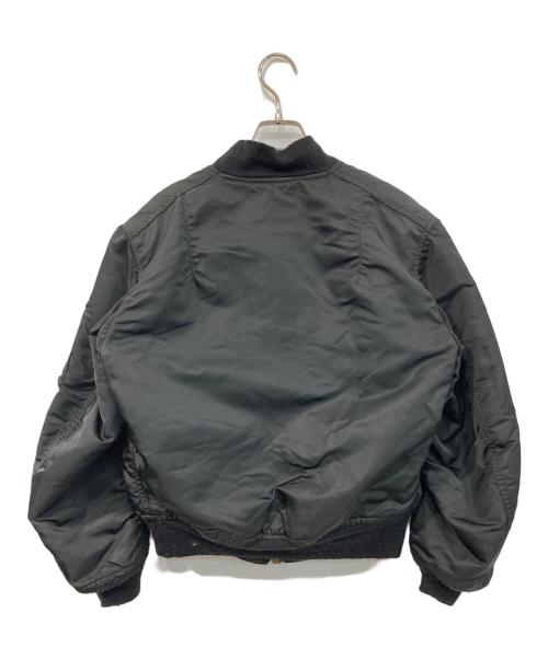 ALPHA（アルファ）ALPHA (アルファ) フライトジャケット ブラック サイズ:SIZE Sの古着・服飾アイテム