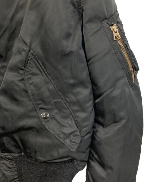 ALPHA（アルファ）ALPHA (アルファ) フライトジャケット ブラック サイズ:SIZE Sの古着・服飾アイテム
