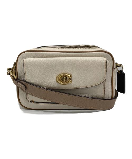 COACH（コーチ）COACH (コーチ) ウィロウ カメラバッグ アイボリーの古着・服飾アイテム