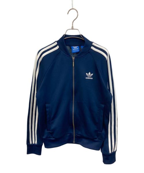 adidas（アディダス）adidas (アディダス) トラックジャケット ネイビー サイズ:SIZE Mの古着・服飾アイテム