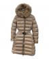 MONCLER（モンクレール）の古着「TINUVIEL フォックスファー ダウンコート」｜ブラウン