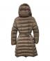 MONCLER (モンクレール) TINUVIEL フォックスファー ダウンコート ブラウン サイズ:SIZE 0：50000円