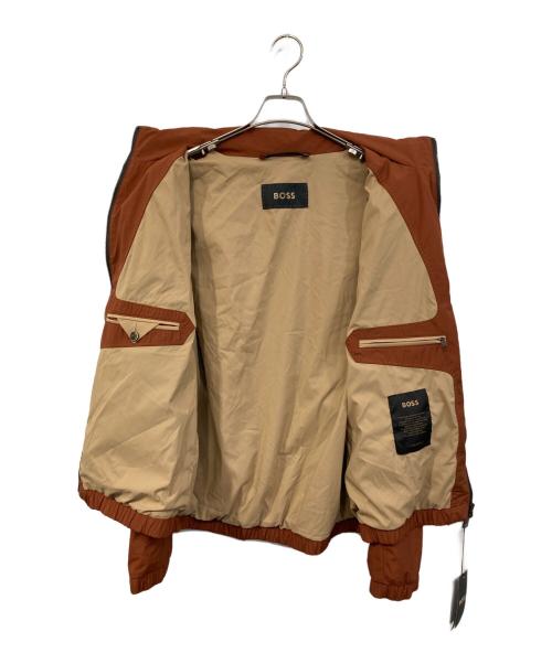 BOSS（ボス）BOSS (ボス) ナイロンジャケット ブラウン サイズ:SIZE 42Rの古着・服飾アイテム
