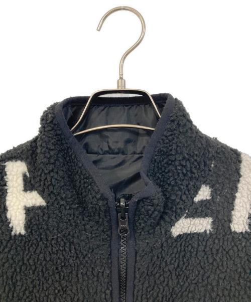 SUPREME（シュプリーム）SUPREME (シュプリーム) Reversible Logo Fleece Jacket/リバーシブル ロゴ フリース ジャケット ブラック サイズ:SIZE Mの古着・服飾アイテム