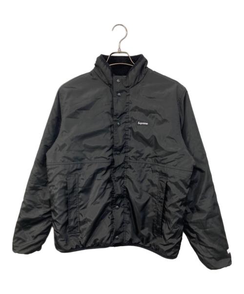 SUPREME（シュプリーム）SUPREME (シュプリーム) Reversible Logo Fleece Jacket/リバーシブル ロゴ フリース ジャケット ブラック サイズ:SIZE Mの古着・服飾アイテム