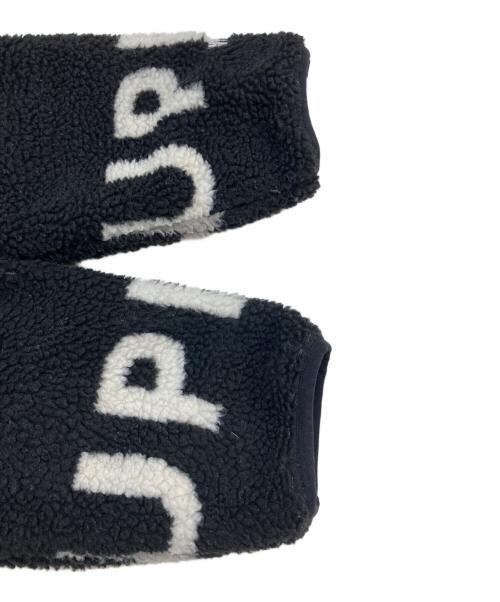 SUPREME（シュプリーム）SUPREME (シュプリーム) Reversible Logo Fleece Jacket/リバーシブル ロゴ フリース ジャケット ブラック サイズ:SIZE Mの古着・服飾アイテム