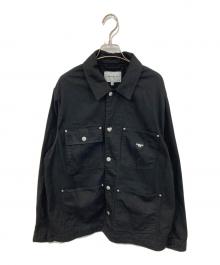 Carhartt WIP（カーハート ワーク イン プログレス）の古着「Drewe Chore Coat」｜ブラック