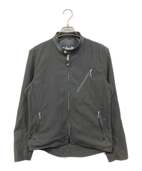 Schott（ショット）Schott (ショット) シングルライダースジャケット ブラック サイズ:SIZE Mの古着・服飾アイテム