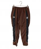 UMBRO×BoTT×BEAMS Tアンブロ×ボット×ビームス ティー）の古着「Track Pants/トラックパンツ」｜ブラウン