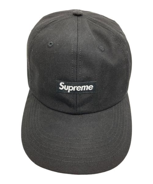 SUPREME（シュプリーム）SUPREME (シュプリーム) Cordura Small Box Logo Cap/コーデュラ スモール ボックス ロゴ キャップ ブラックの古着・服飾アイテム