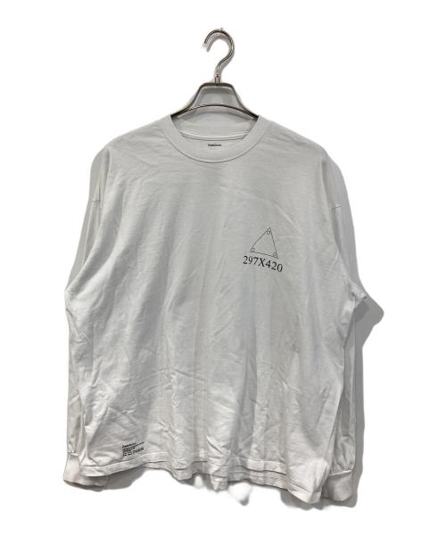 FreshService（フレッシュサービス）FreshService (フレッシュサービス) AS×FS CORPORATE L/S TEE ホワイト サイズ:SIZE Lの古着・服飾アイテム