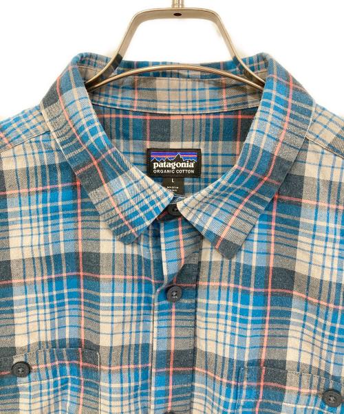 Patagonia（パタゴニア）Patagonia (パタゴニア) ピマコットンシャツ ブルー サイズ:SIZE Lの古着・服飾アイテム