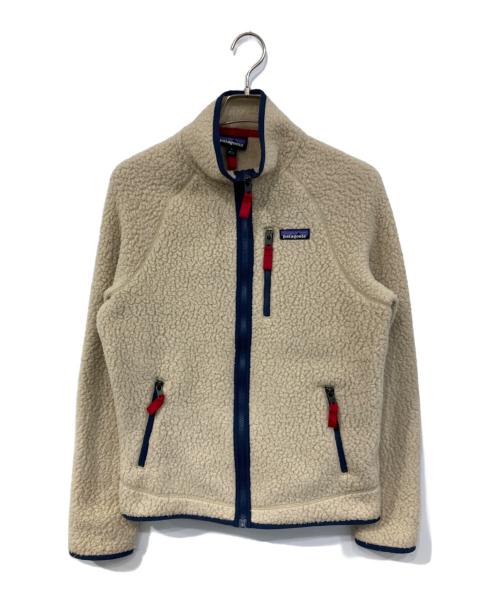Patagonia（パタゴニア）Patagonia (パタゴニア) レトロ・パイル・ジャケット アイボリー サイズ:SIZE Sの古着・服飾アイテム
