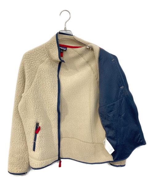 Patagonia（パタゴニア）Patagonia (パタゴニア) レトロ・パイル・ジャケット アイボリー サイズ:SIZE Sの古着・服飾アイテム