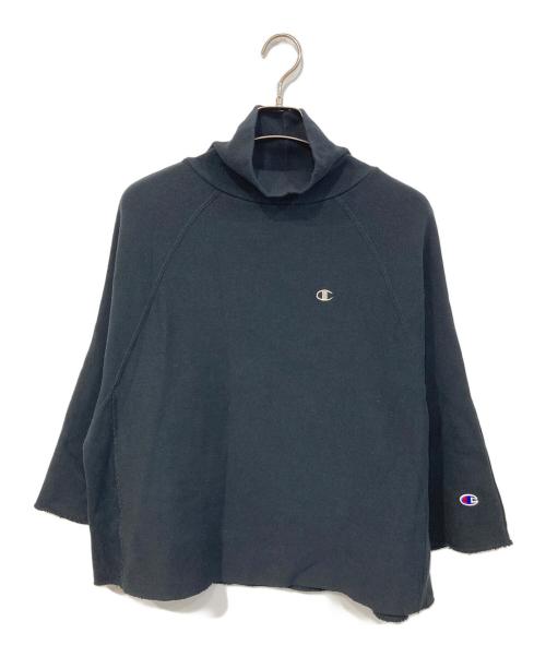Champion REVERSE WEAVE（チャンピオン リバース ウィーブ）Champion REVERSE WEAVE (チャンピオン リバース ウィーブ) カットオフスウェット ブラック サイズ:SIZE Lの古着・服飾アイテム