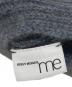 中古・古着 me ISSEY MIYAKE (ミーイッセイ ミヤケ) アームカバー グレー 未使用品：5000円