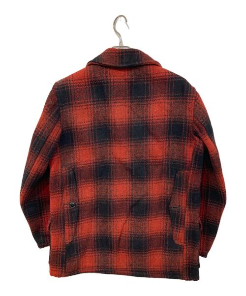 USED VINTAGE（ユーズド ヴィンテージ）USED VINTAGE (ユーズド ヴィンテージ) マッキーノウールジャケット レッド サイズ:不明の古着・服飾アイテム