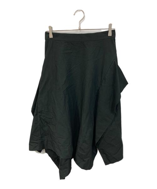 Vivienne Westwood RED LABEL（ヴィヴィアンウエストウッドレッドレーベル）Vivienne Westwood RED LABEL (ヴィヴィアンウエストウッドレッドレーベル) アシンメトリースカート ブラック サイズ:SIZE 3の古着・服飾アイテム