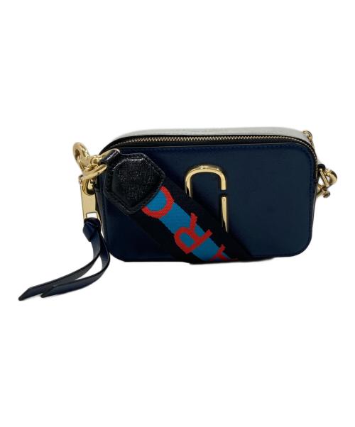 MARC JACOBS（マークジェイコブス）MARC JACOBS (マークジェイコブス) スナップショットショルダーバッグ ネイビーの古着・服飾アイテム