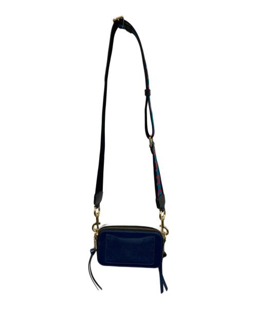 MARC JACOBS（マークジェイコブス）MARC JACOBS (マークジェイコブス) スナップショットショルダーバッグ ネイビーの古着・服飾アイテム