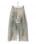 Ameri (アメリ) WIDE SIDE TUCK PAINT DENIM PANT/ワイド サイド タック ペイント デニム パンツ アイボリー サイズ:SIZE 24：14000円