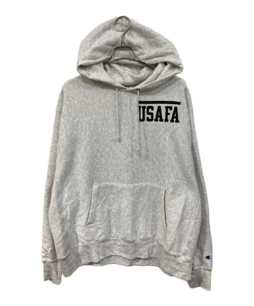 Champion REVERSE WEAVE（チャンピオン リバース ウィーブ）Champion REVERSE WEAVE (チャンピオン リバース ウィーブ) USAFA パーカー グレー サイズ:SIZE XLの古着・服飾アイテム