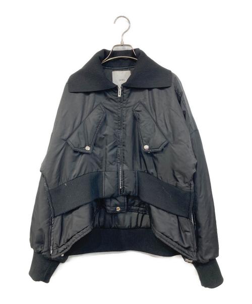 UN3D.（アンスリード）UN3D. (アンスリード) BIG COLLAR MA-1/ビッグ・カラー・エム・エー・ワン ブラック サイズ:SIZE 38の古着・服飾アイテム