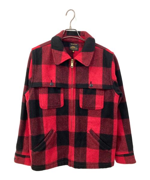 L.L.Bean（エルエルビーン）L.L.Bean (エルエルビーン) バッファローチェックマッキーノジャケット レッド サイズ:SIZE Mの古着・服飾アイテム