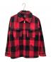 L.L.Bean（エルエルビーン）の古着「バッファローチェックマッキーノジャケット」｜レッド