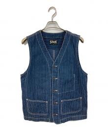 Schott（ショット）の古着「OLD HICKORY VEST」｜インディゴ